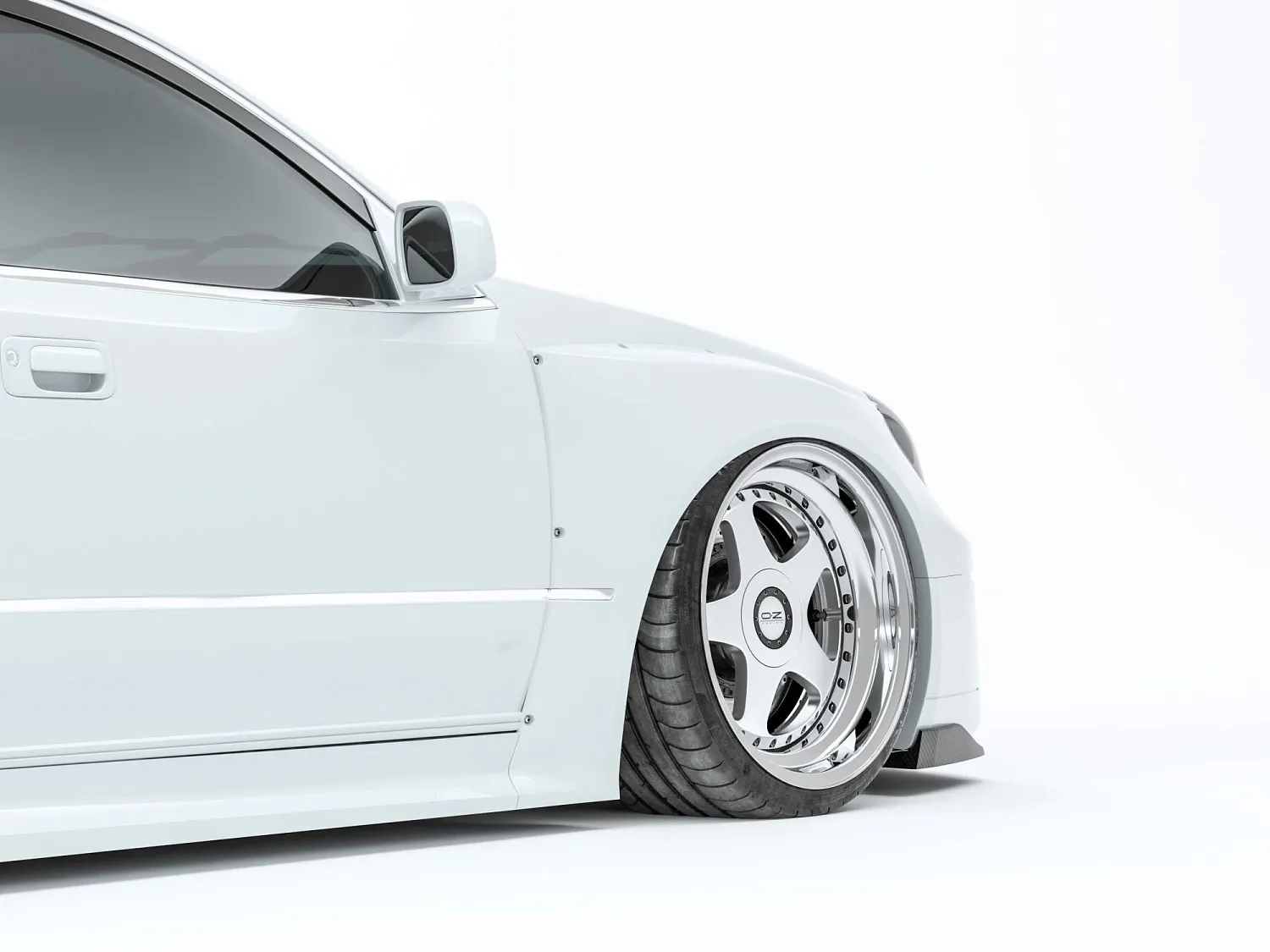  3D renders of Lexus GS300 