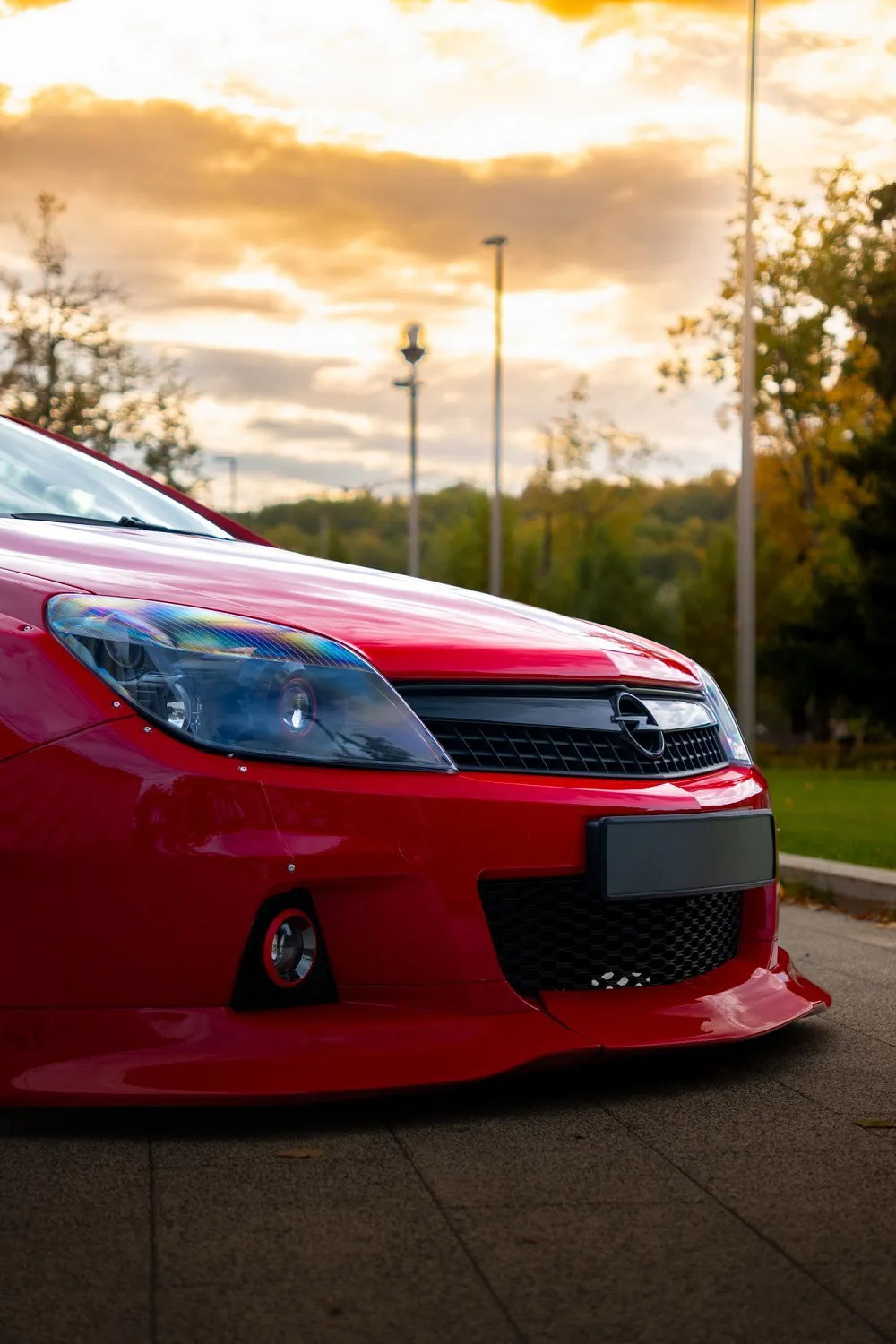 The first wide body Opel Astra!