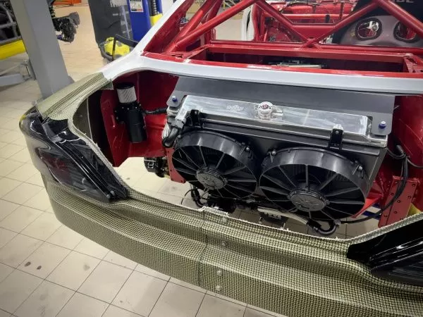 Carbon/kevlar lighting panel Nissan Silvia S15