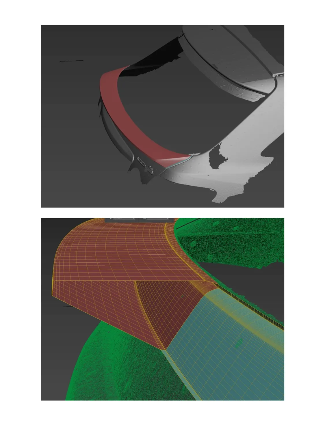 Product of April! Spoiler for Lexus Sportcross / Toyota Gita.